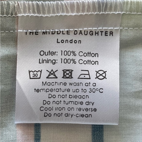 The Middle Daughter Striped Cotton Puff Sleeve Dress. Size 5 years old. - Picture 9 of 13